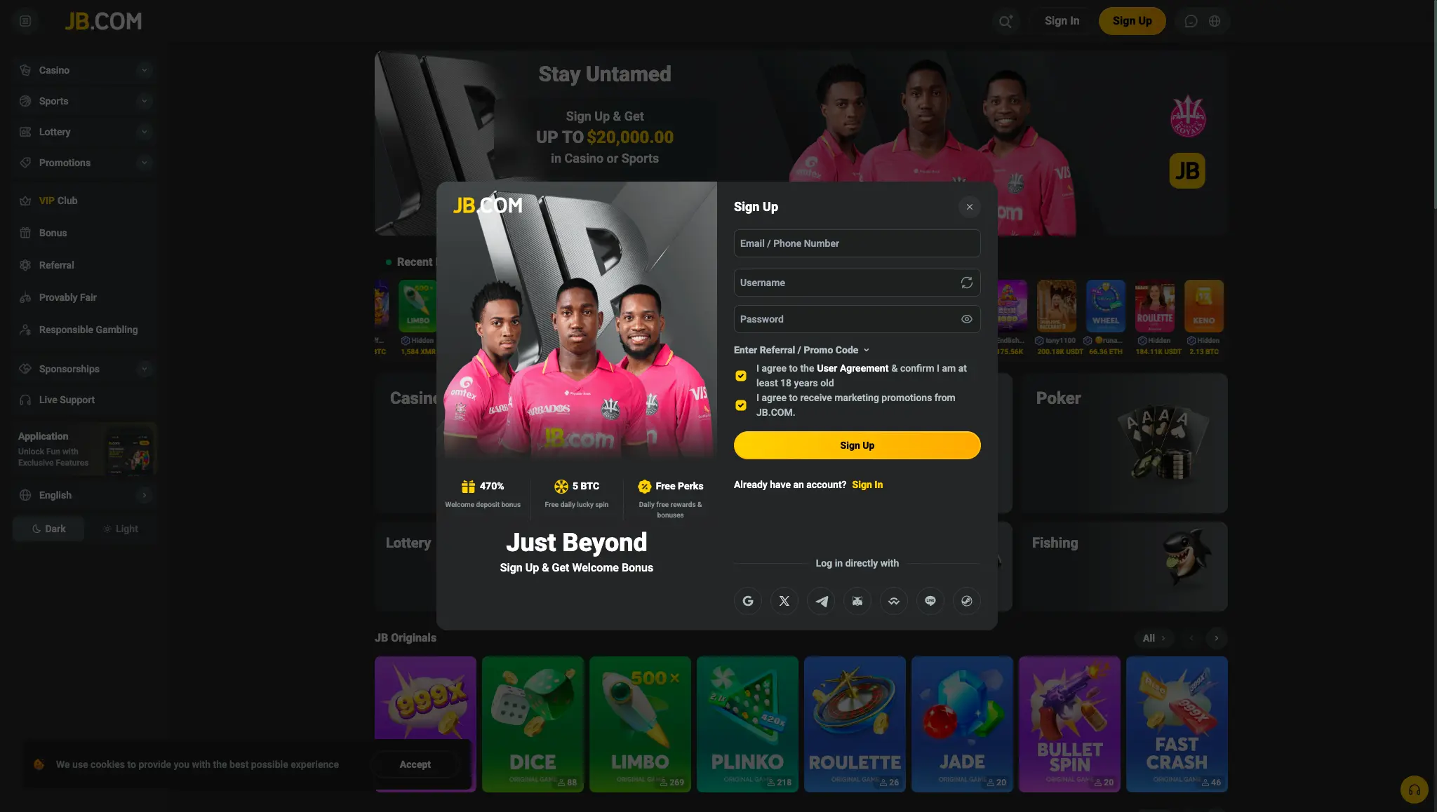 JB Casino Nederland voor de Slimme Online Speler image 1